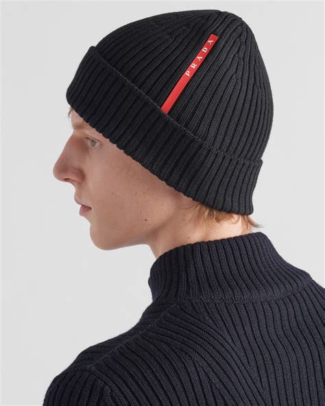 Prada wool beanie